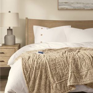 Beauty rest faux fur electric blanket. Brand new never used